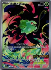 Bulbasaur [Stamped] 133/132 Mega Evolution Illustration Rare NM
