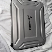 Journeyman Laptop Sleeve Case Bag 16" inside Sleeve with one hard side - Gray