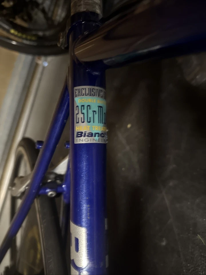 Bicicleta de Carretera Bianchi Eros Vintage 58 Cm Componentes Campy Rueda Electrónica 3/9 Campy Foto 4 de 4