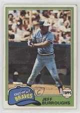 1981 Topps Jeff Burroughs #20 0il7