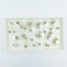 American 18 Size Open Face Beveled Glass Labeled Pocket Watch Crystals