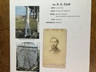 c1850's CDV signed in Chicago - Rev. D. G. Zook - 57th Illinois Inf., Co. "E" — photo 2