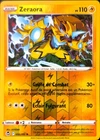 Carte Pokémon Zeraora 56/195 RARE REVERSE EB12 Tempête Argentée FR NEUVE