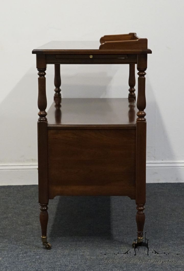 ETHAN ALLEN Georgian Court Solid Cherry Traditional Style 64" Server Buffet 1...