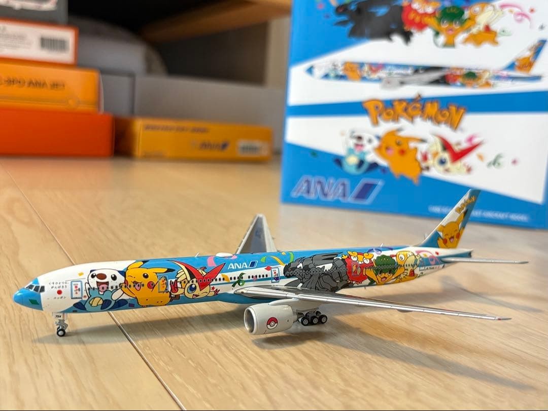 JC WINGS 1:400 ANA 777-300 Pokemon JA754A | eBay