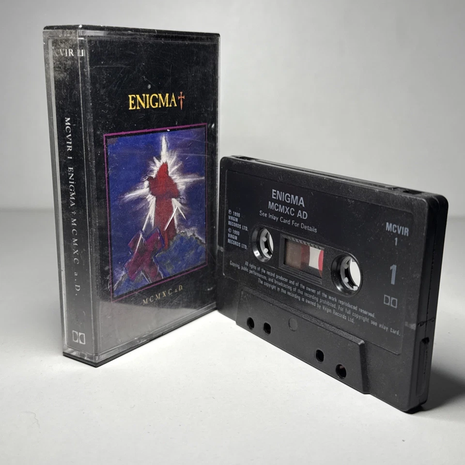 ENIGMA - Cassette Tape - MCVIR 1 MCMXC - a.D - Image 3 of 4