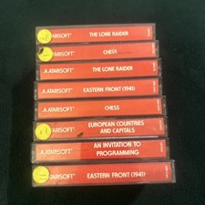 Atari Kassetten - 8 Kassetten