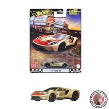 Hot Wheels Boulevard '17 Ford GT Vehicle Gold JBL15 Ages 3 and Up