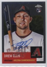 2022 Topps Chrome Platinum Anniversary Drew Ellis #CPA-DEL Auto 0k26