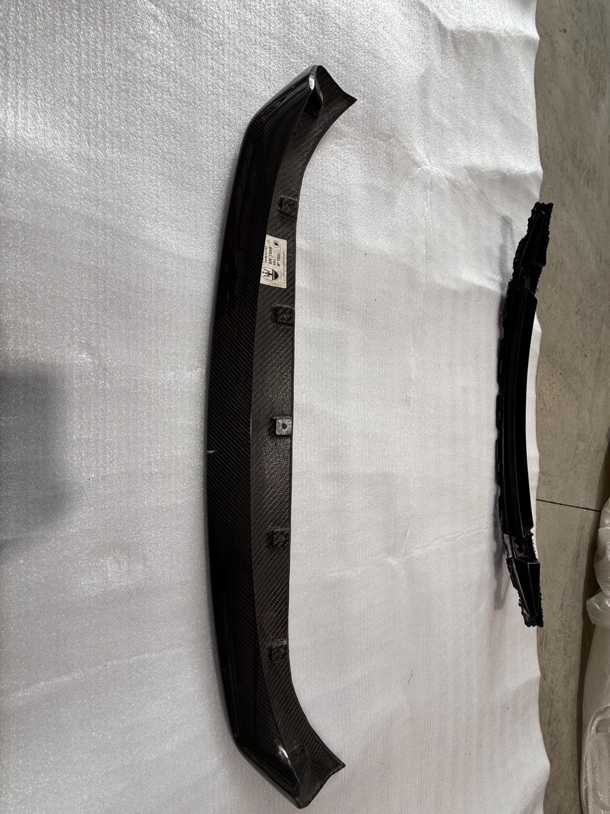 Modanatura Carbonio Paraurti MASERATI GHILBI  TROFEO GRANDSPORT OEM 670099016