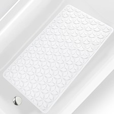 Non Slip Bathtub Mat  Real Rubber Bath Mat for Tub and Shower, Shower Mat for