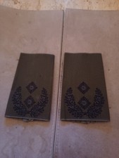 Rangabzeichen Oberstleutnant Schwarz/oliv Bundeswehr Schulter Klappen 