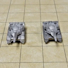 Ral Partha Battletech #20-750 ROMMEL PATTON TANKS                  Free Shipping