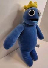 Rainbow Friends Blue Deluxe Plush 14" Phatmojo Officially Licensed EUC