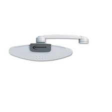 Innovera Monitor Mount Swing Arm Copyholder, 10 Sheet Capacity, Grey