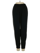 Carla G. Women Black Track Pants 40 italian