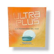 TUPPERWARE RICETTARIO ULTRA-PLUS CASSERUOLA 2,0 L