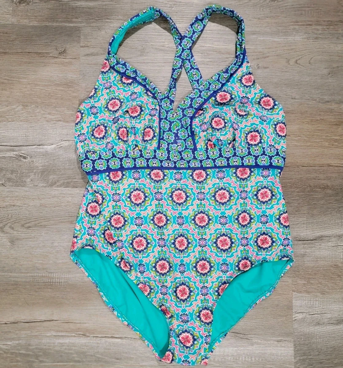 Maillot De Bain Une Pièce Catalina Femme - Taille 2X (18-20) - Lavande - Très Bon état