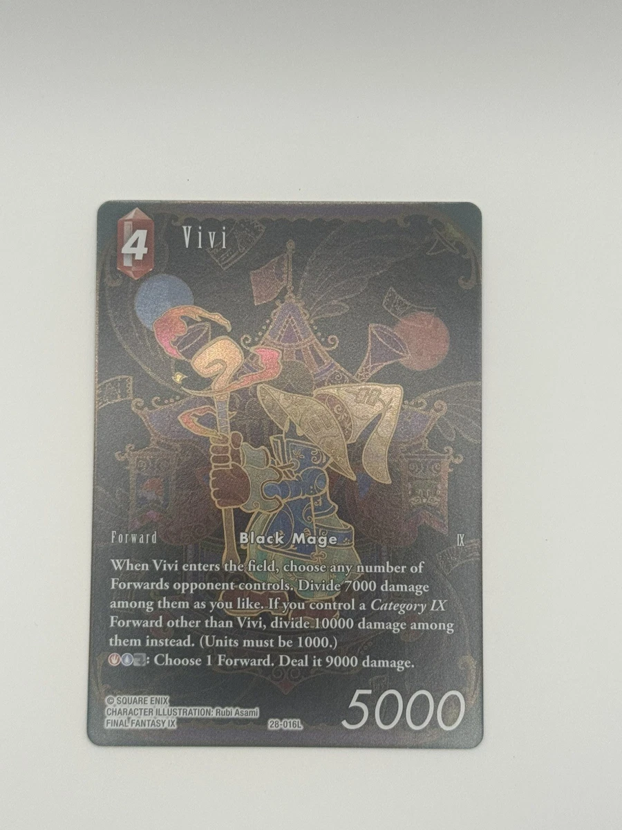 Square Enix Individual Collectible Card Game Cards for sale - eBay