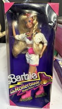 NEW Vintage Barbie Rollerblade 2214 Doll 1991 Skates Flicker n Flash Doll NIB