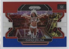 2022 Panini Prizm WWE Red White & Blue Prizm Zelina Vega Queen Zelina #44 02l5