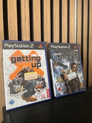 Getting Up + Syphon Filter: Dark Mirror (PS2)   Beide neu & original versiegelt