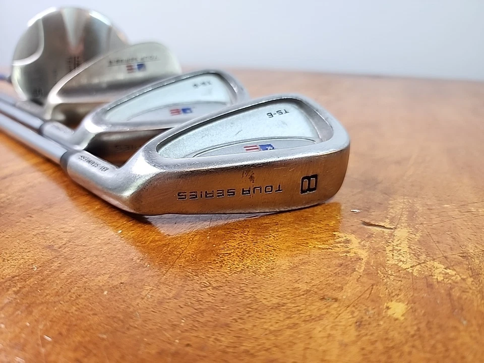 Tacos de golfe USKG TS-6 Tour Series 4 63-43 8 9 ferros L wedge 5 driver conjunto sortido - Imagem 2 de 4