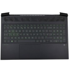 New HP Pavilion Gaming 16-A 16T-A 16-A0035NR Palmrest Keyboard Backlit Black US