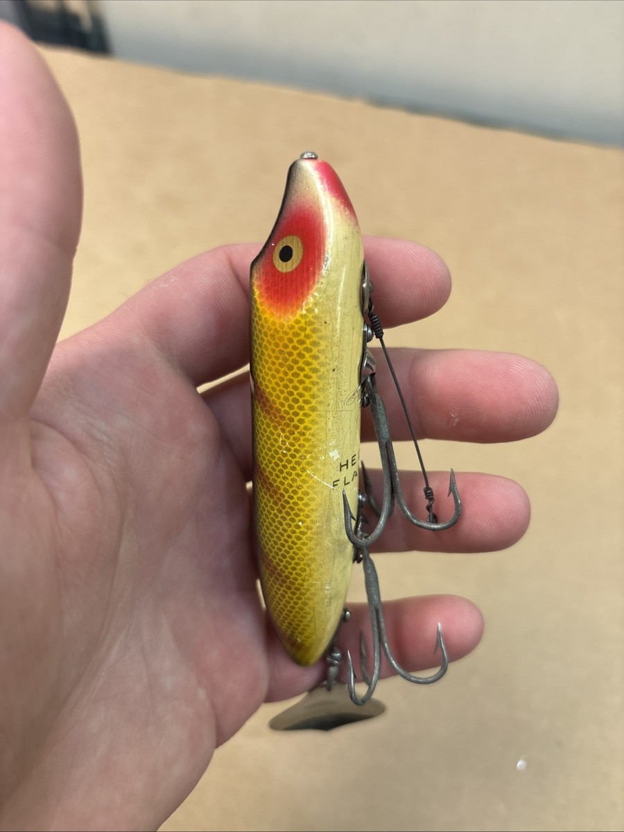 Vintage Heddon Flap-Tail Fishing Lure | eBay