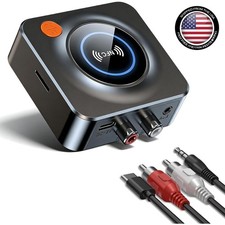 Bluetooth Receiver for Home Stereo, AUX RCA to Bluetooth Adapter for Old Speaker
