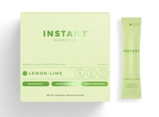 Instant Hydration Electrolyte Powder Lemon Lime Drink Mix 30 Sticks Unopened Box