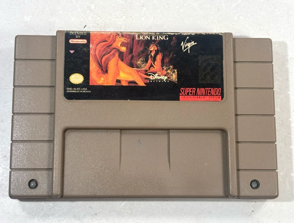 The Lion King Nintendo NES Video Games for sale | eBay