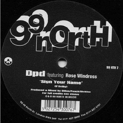 DPD Featuring Rose Windross - Sign Your Name (Vinyl 12'' - 1996 - UK - Original)