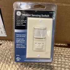 GE Motion Sensing Switch w/Auto Off 57885 WHI...
