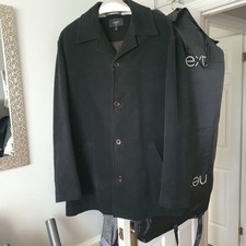 Next black moleskin Jacket - Size  xl  + marks and spencer jacket 