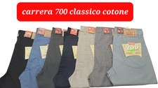 PANTALONE LEGGERISSIMO COTONE  REGULAR TAGLIE FORTI FINO A TAG. 62 CARRERA 700