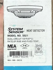 System Sensor 5621 Conventional Heat Detector