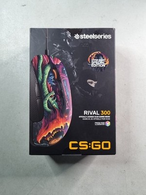 SteelSeries Rival 300 CS:GO Hyper Beast Edition Gaming Mouse Super Rare New