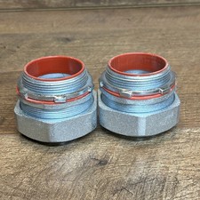 Southwire 476S 2" Straight Liquidtight Malleable Iron Connectors-Pack Of 2
