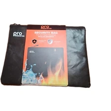 PROfessional SECURITY BAG Fire & Water Resistant  Protective Bag New