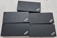 Lot of 5 Lenovo ThinkPad USB-C DK1633 Universal Laptop Docking Stations No Cords