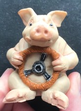 Holland Studio Crafts Pigtails Road Hog   3” excellent used condition