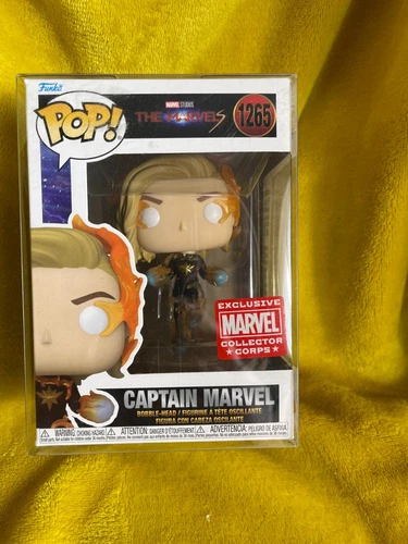 Pop! Funko #1265 - Captain Marvel - The Marvels - Exclusive Collector Corps