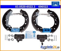 Bremsbackensatz Original Ate Topkit Ate 03.0520-6522.3