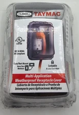 Hubbell Taymac MM410C Weatherproof Receptacle Cover