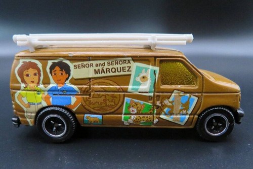 MATCHBOX Lot Go DIEGO Druckguss Spielzeug Auto Jeep Kompass Van Cruiser Krankenwagen Bus TV - Bild 7 von 10