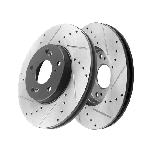 Front Rotors for Mazda 6 Mercury Milan Ford Fusion Lincoln Zephyr TX S20 - Picture 7 of 9