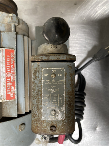 GE General Electric 5KC145AL202 JC, Klimamotor, 11,2 PS, 1725 U/min, 115-230VAC - Bild 5 von 10