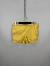 Mens vintage shorts Nike Big Logo Size S/M Color Yellow