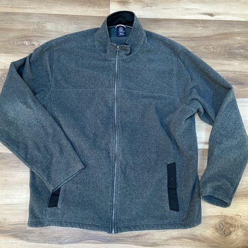 lands end mens full zip fleece